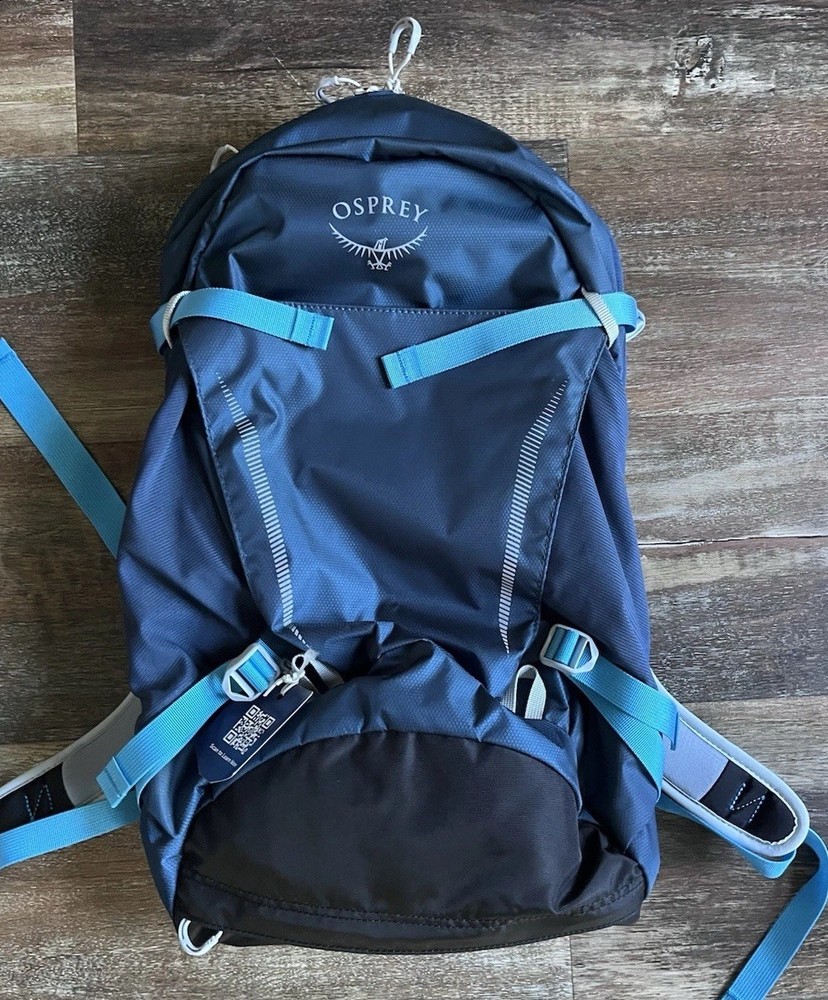 Osprey Hikelite 26L Hiking Backpack W/ Rain Cover Atlas Blue