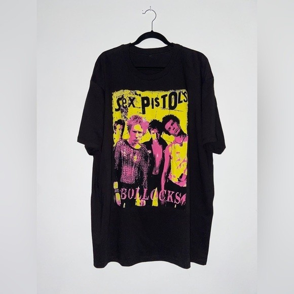 Sex Pistols Band Tee Unisex Short Sleeve T Shirt Full Size  MA106
