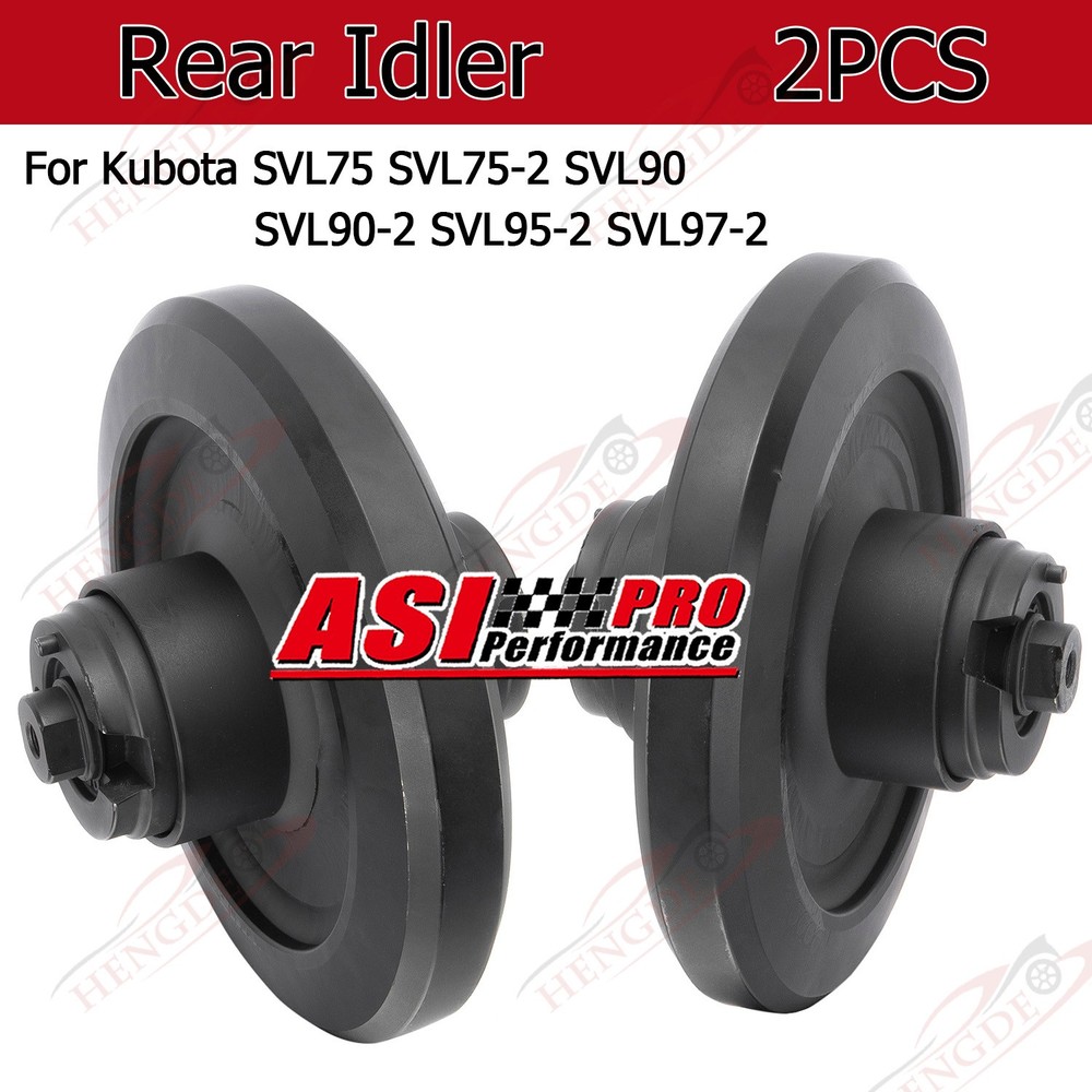 2pcs Rear Idler Fit Kubota SVL75 SVL90 SVL95 SVL95-2S SVL97-2 Undercarriage