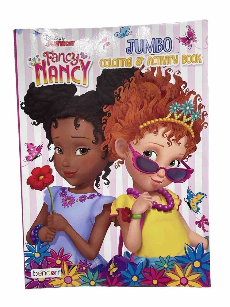 Disney Junior Fancy Nancy Jumbo Coloring and Activity Book