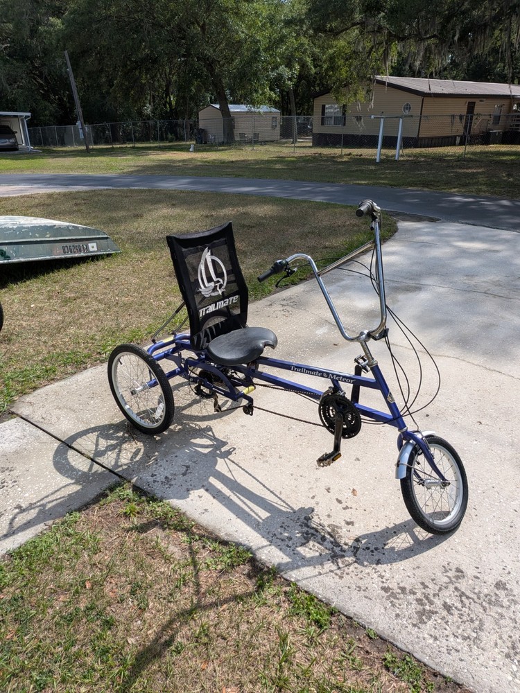 Trailmate Meteor Recumbent Trike Tricycle Bicycle 