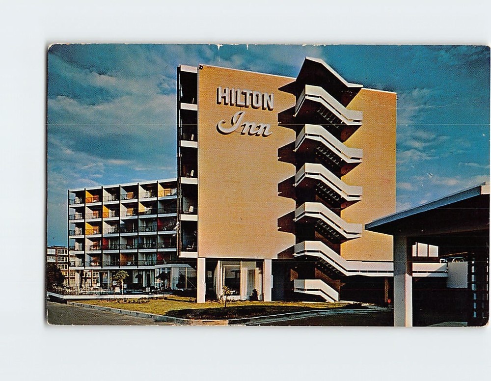 Postcard Hilton Inn Kansas City Missouri USA