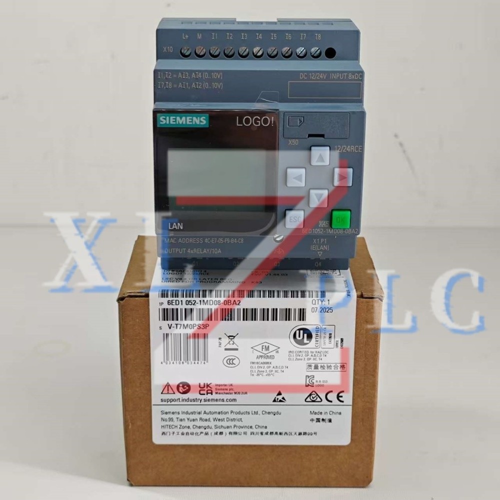 1PCS New  Siemens 6ED1052-1MD08-0BA2 Logic module In Box*6ED10521MD080BA2