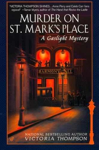 Murder on St. Mark's Place: A - Paperback, by Thompson Victoria - Very Good x