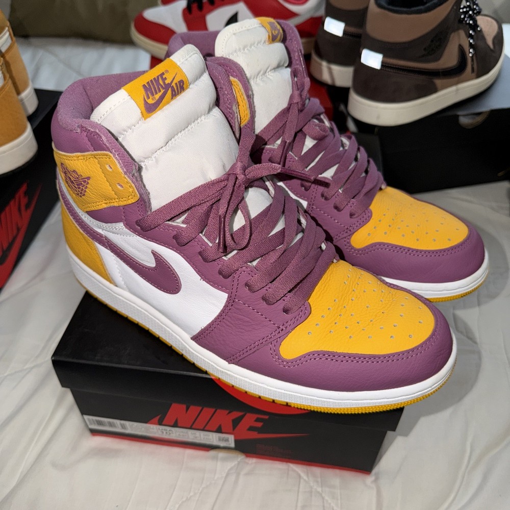 Size 10.5 - Jordan 1 Retro High OG Brotherhood 2022