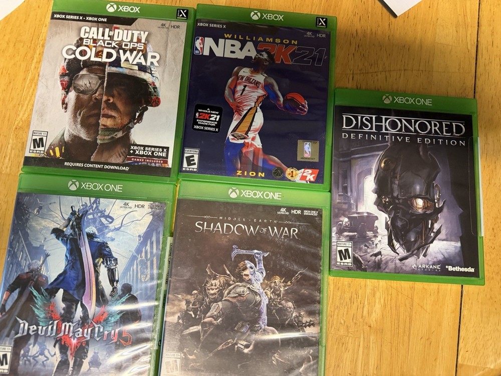 xbox one series x games lot