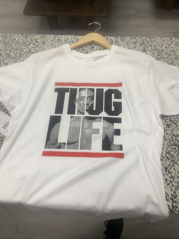 Thug Life T Shirt Medium