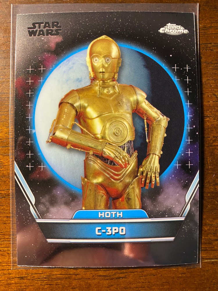 2024 Topps Chrome Star Wars Hyperspace C-3PO #74 Hoth