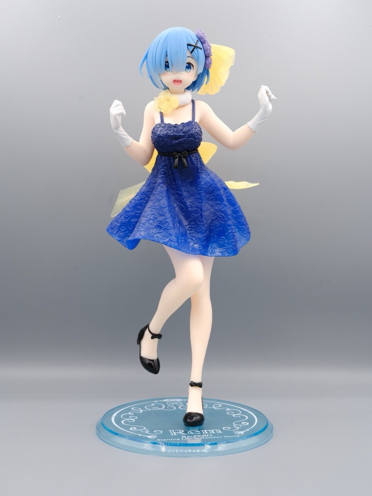 Re:Zero Rem Clear Dress Ver Precious Figure Renewal TAITO