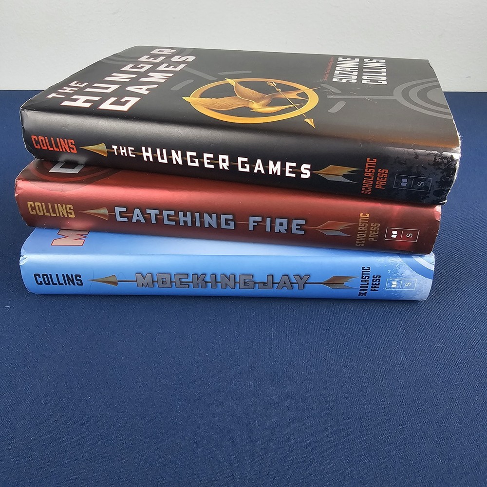 Hunger Games Trilogy  by Suzanne Collins Hardcover First Edition Books