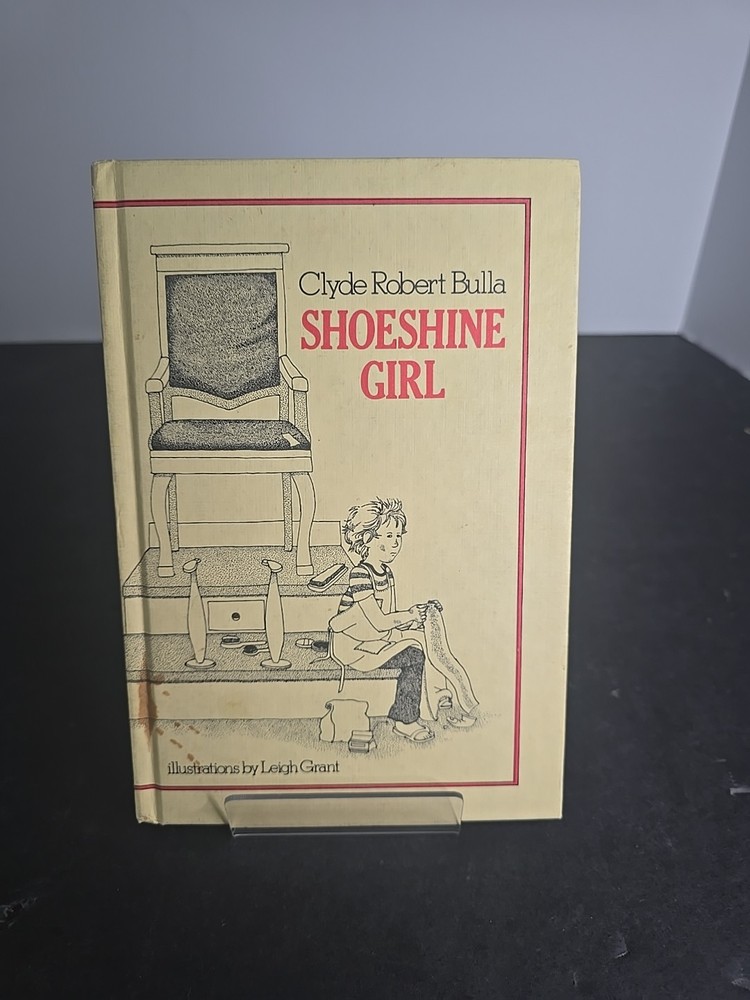 Shoeshine Girl by Clyde Robert Bulla (1975) HC Weekly Reader Club Edition VG-