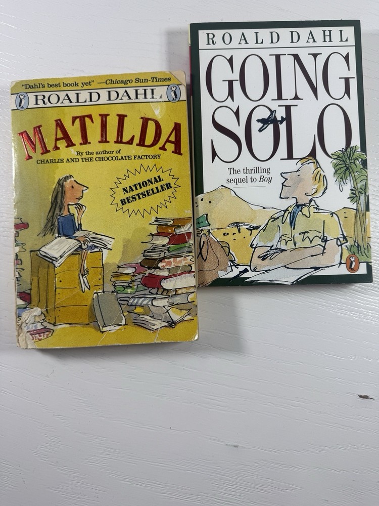 Roald Dahl Matilda Going Solo Book Set Lot Paperback Children’s Chapter Books