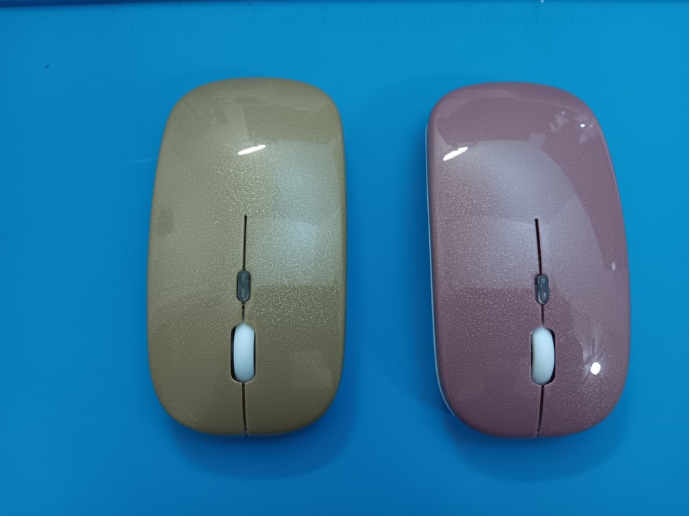 2 Pack Wireless Bluetooth Mouse USB Rechargeable RGB Optical PC Laptop