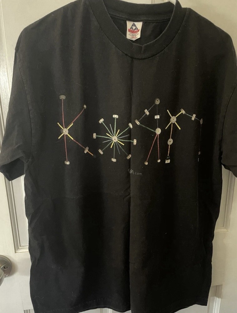 Vintage Korn Sick & Twisted Tour T-Shirt Size Large