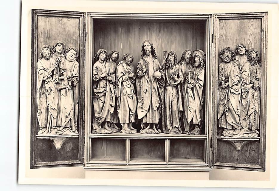 Postcard Twelve Apostles Altar by Tilman Riemenschneider