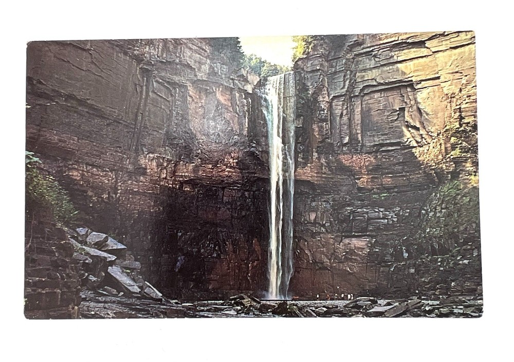 Postcard Taughannock Falls Ithaca NY New York Buttermilk Falls