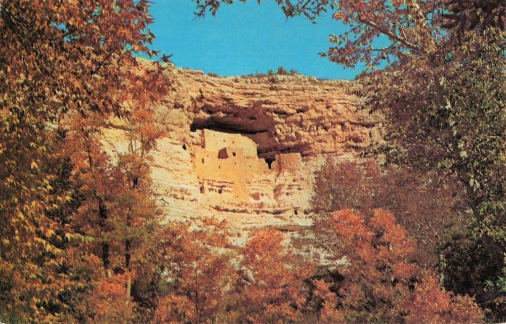 Montezuma Castle National Monument - Camp Verde Arizona AZ - Postcard