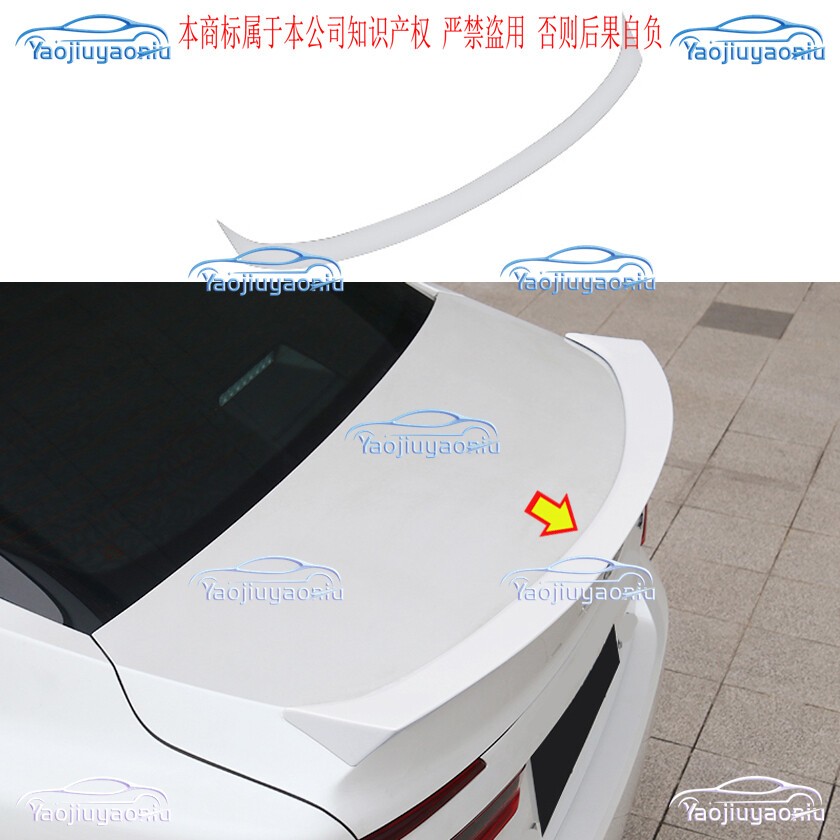 2025-2026 Toyota Camry ABS White Rear Trunk Spoiler Splitter Wing Lip