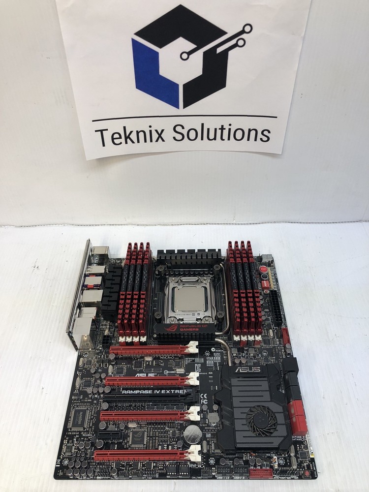 ASUS RAMPAGE IV Extreme Motherboard LGA2011 | Intel I7-3970X | 32GB RAM | - READ