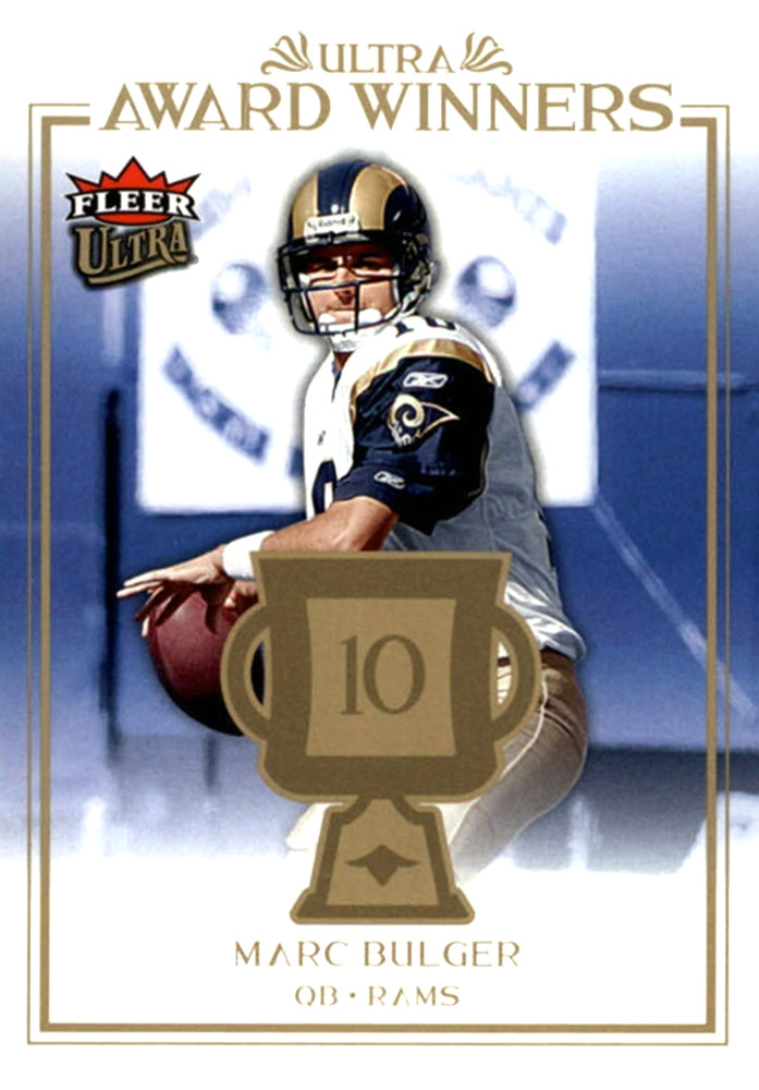 2006 Ultra AWARD WINNERS #UAAMB Marc Bulger St. Louis Rams