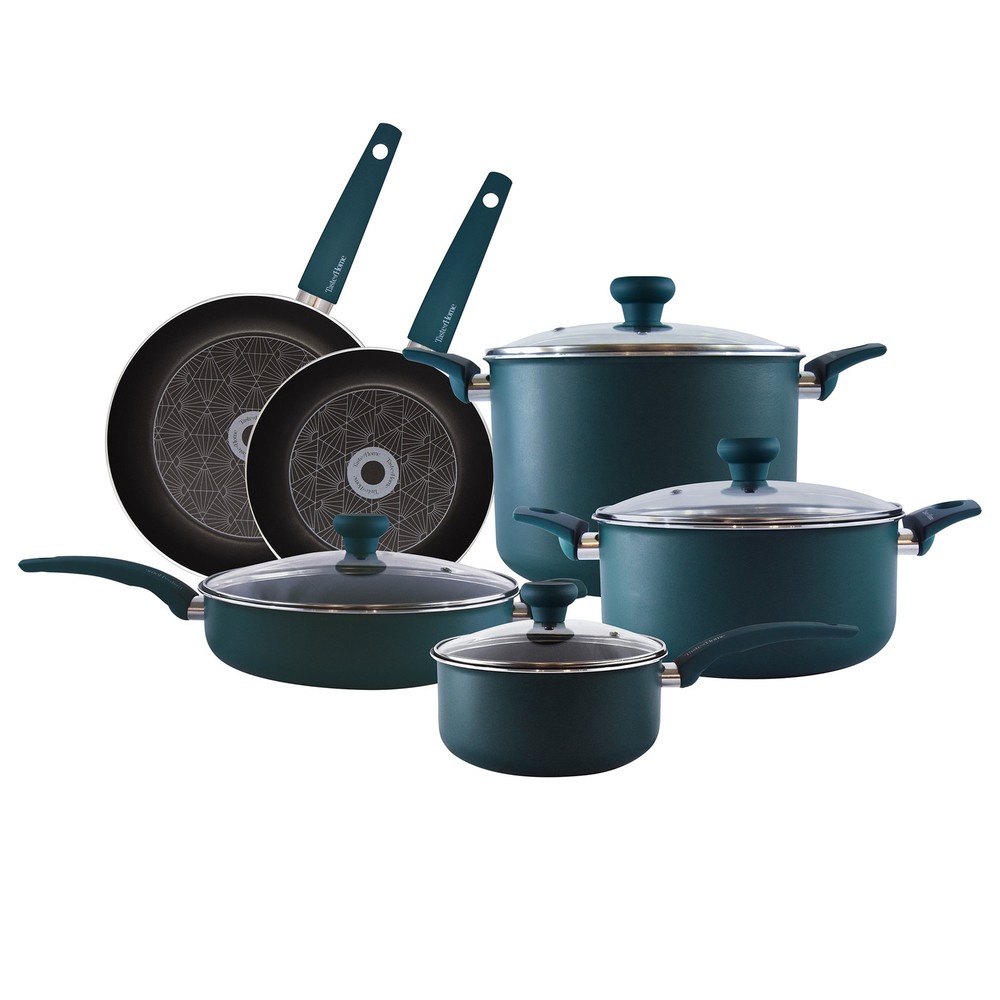 Taste of Home 10-Piece Non-Stick Aluminum Cookware Set