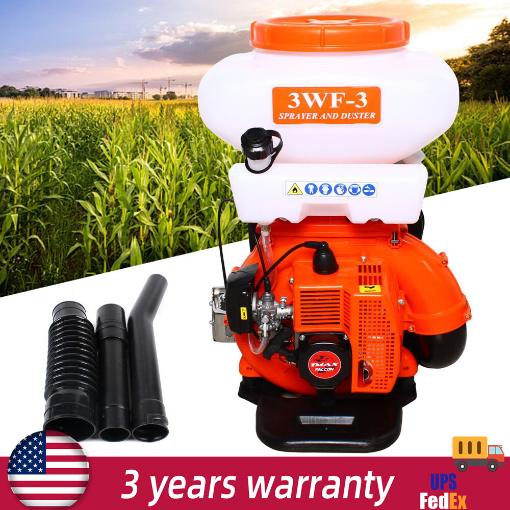 Backpack Fogger Sprayer Blower / Agricultural Mist Duster Sprayer 14L 7500r/min