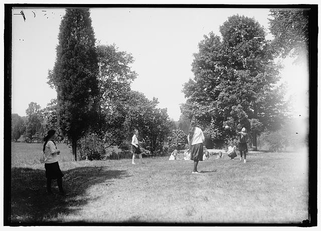 Photo:AT CAMP Y.W.C.A. SCENES YOUNG CHRISTIAN ASSOCIATION. WOMEN'S