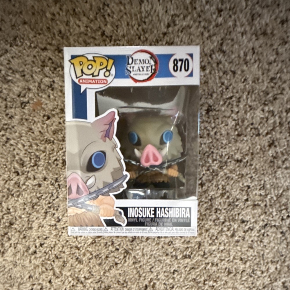 Funko Pop! Animation Demon Slayer Inosuke Hashibira #870 Vinyl Figure