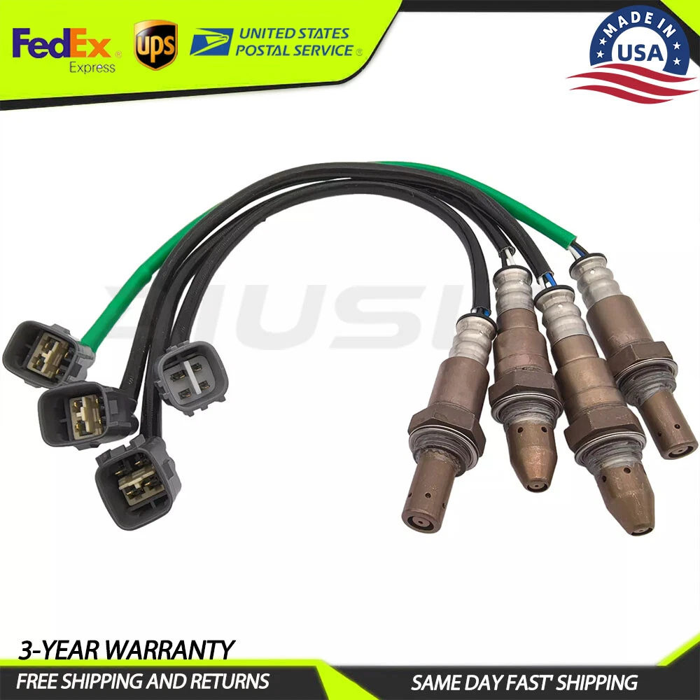 4pcs Oxygen O2 Sensor For 2016-2022 Toyota Tacoma 3.5L GAS Upstream+Downstream