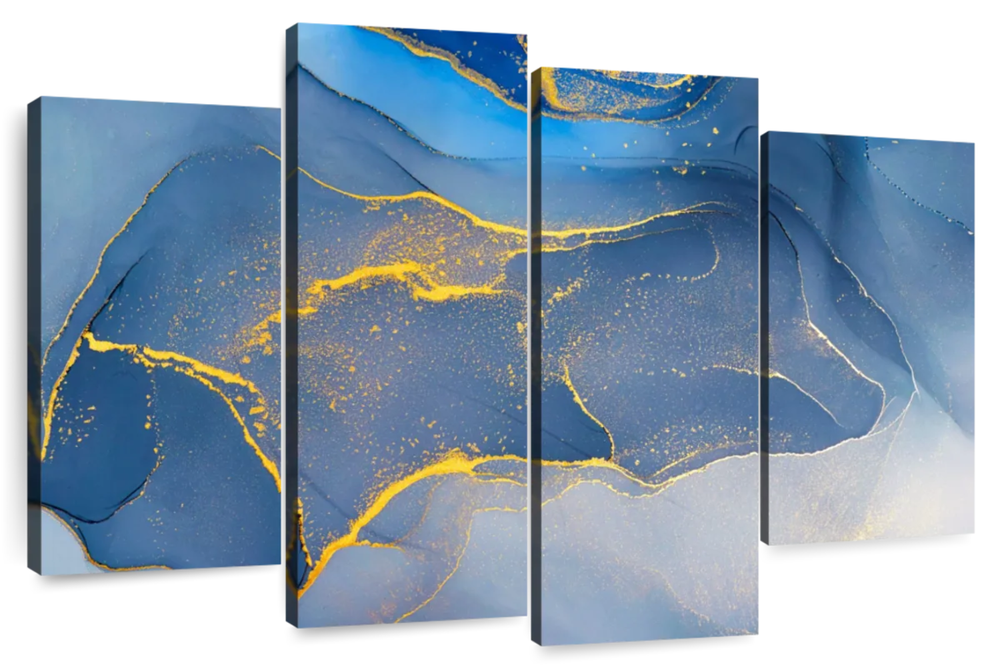 Liquid Marble Abstract Wall Art