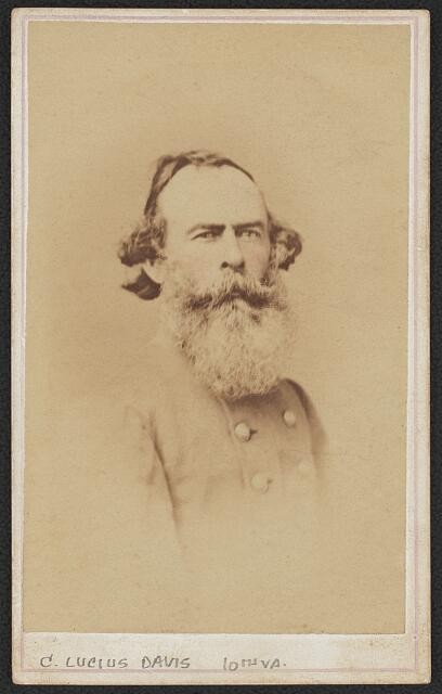 Colonel James Lucius Davis of Co. F, 46th Virginia Infantry Regiment and 10th V