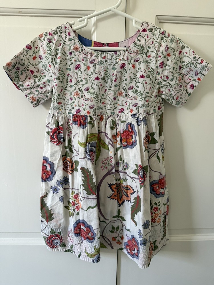 TEA COLLECTION Girl’s Spring/Summer Cotton Dress, Size 5T, EUC