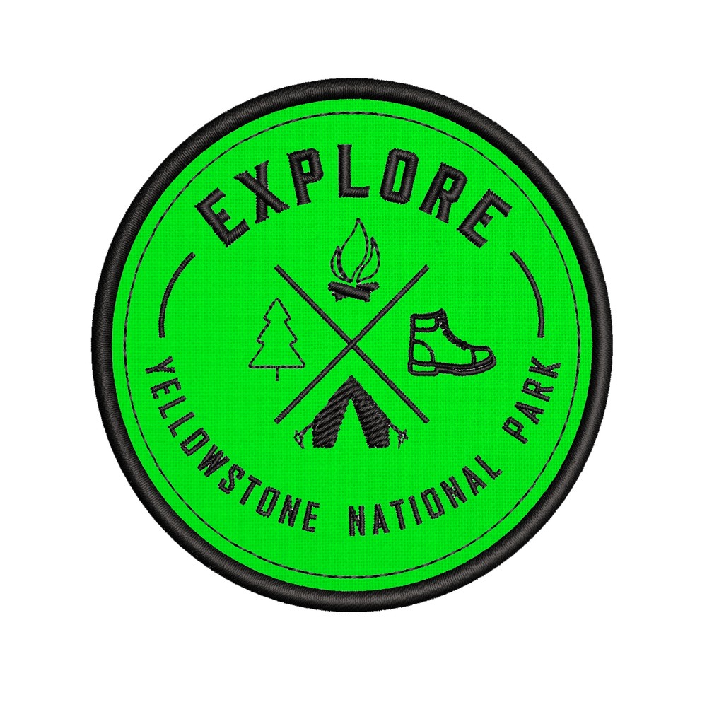 Yellowstone National Park Patch 3.5