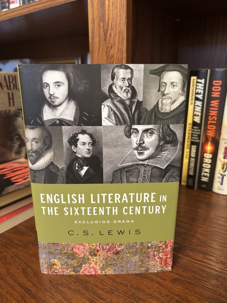 English Literature in the Sixteenth Century. C.S. Lewis. 1st HC Ptg Thus. Fine