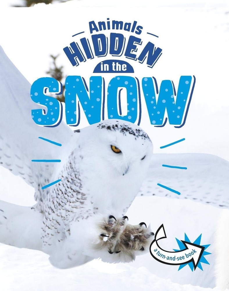 Animals Hidden in the Snow by Jessica Rusick Paperback Book