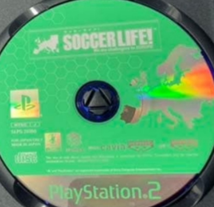 SOCCER LIFE! Sony Playstation 2 Disc Only Used Tested Japanese ver