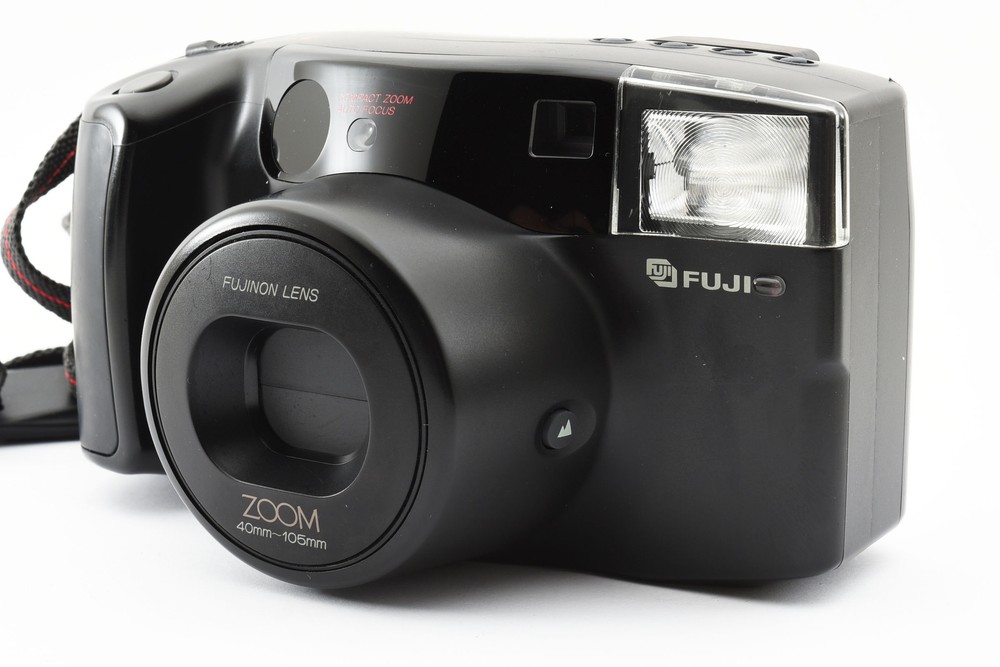 Fuji Zoom Cardia 2000 Point & Shoot Film Camera Exc+3 with Strap Japan Import