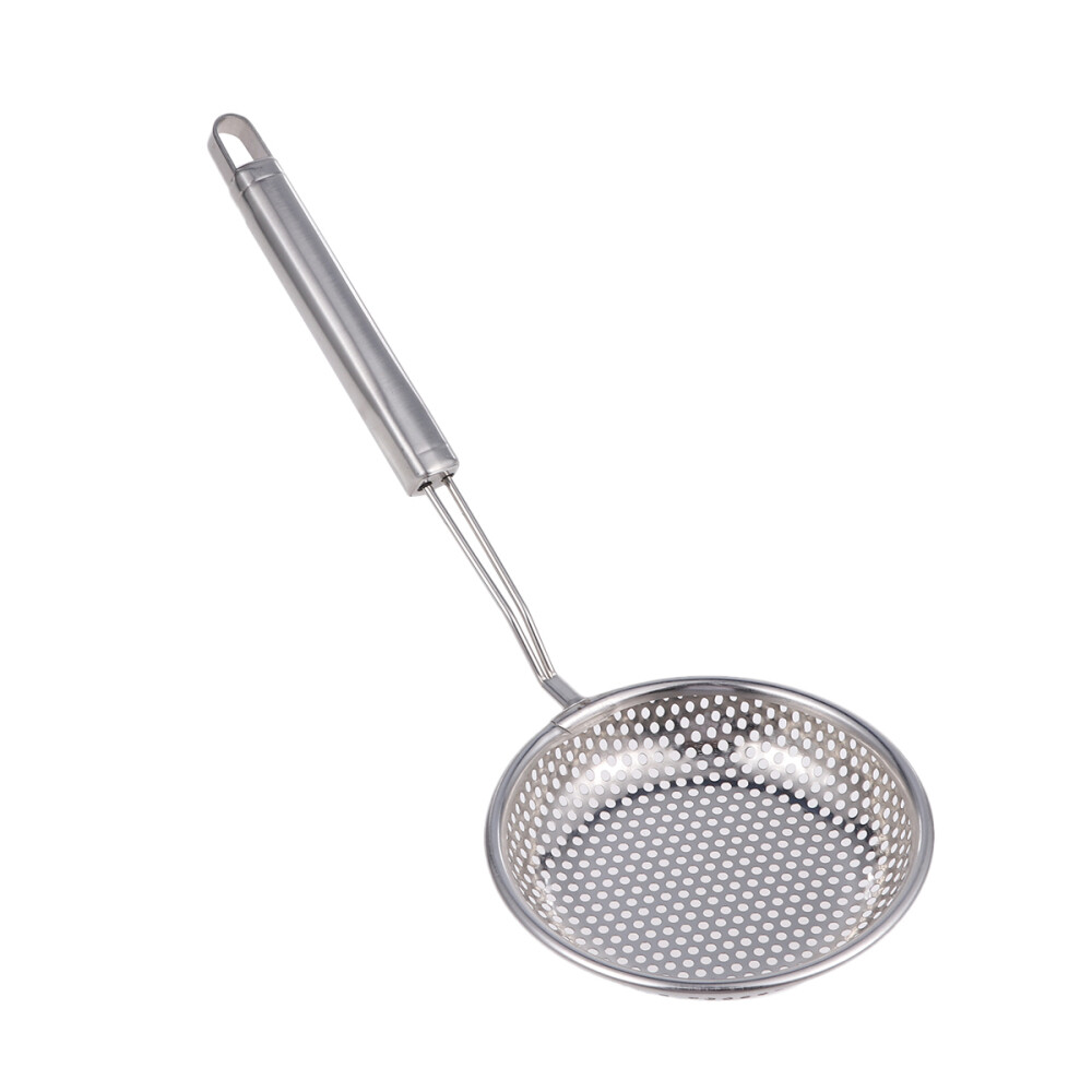 Oil Filter Spoon Colander Scoop Large Skimmer Serving Ladle