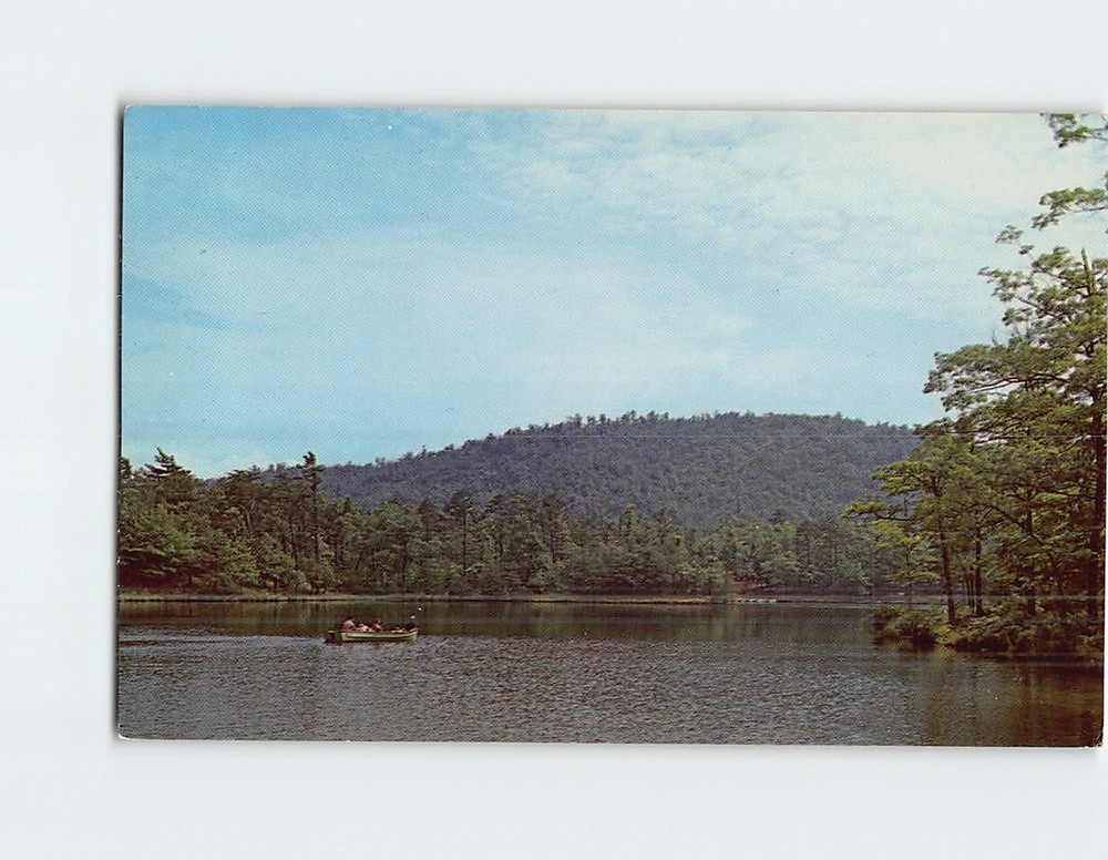 Postcard Lake at Fort Mountain State Park Georgia USA