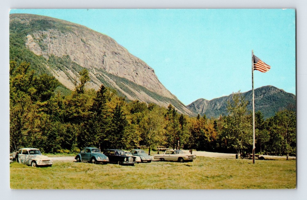 Lafayette Campground Franconia Notch White Mountains NH Postcard