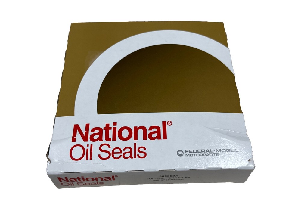 National Oil Seals 380003A Heavy-Duty Wheel Seal for Trucks and Trailers  