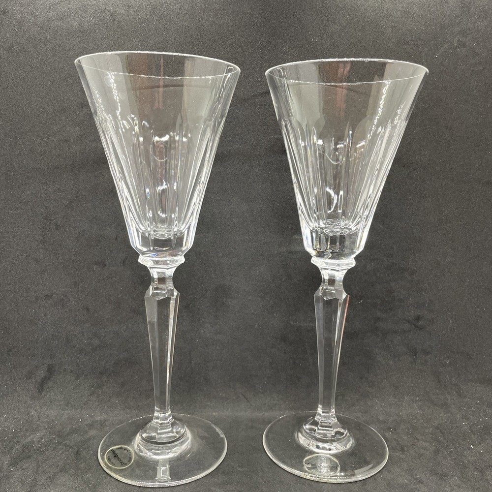 Wedgwood Tiara Wine Glasses, Set of 2