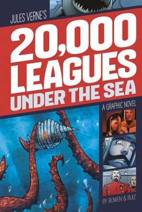 20,000 Leagues under the Sea : A Graphic Novel Paperback Jules Ve