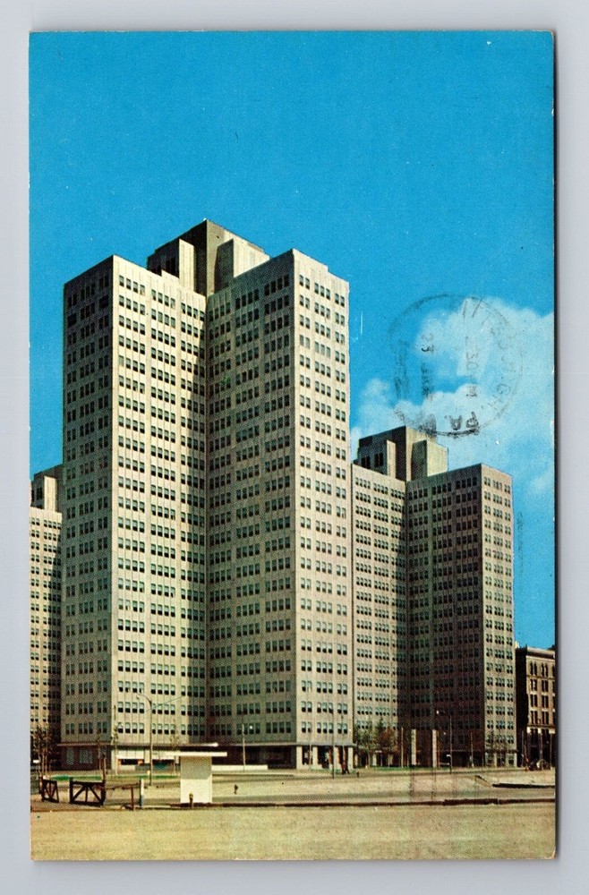 Pittsburgh PA-Pennsylvania, Gateway Center Buildings, Vintage c1962 Postcard