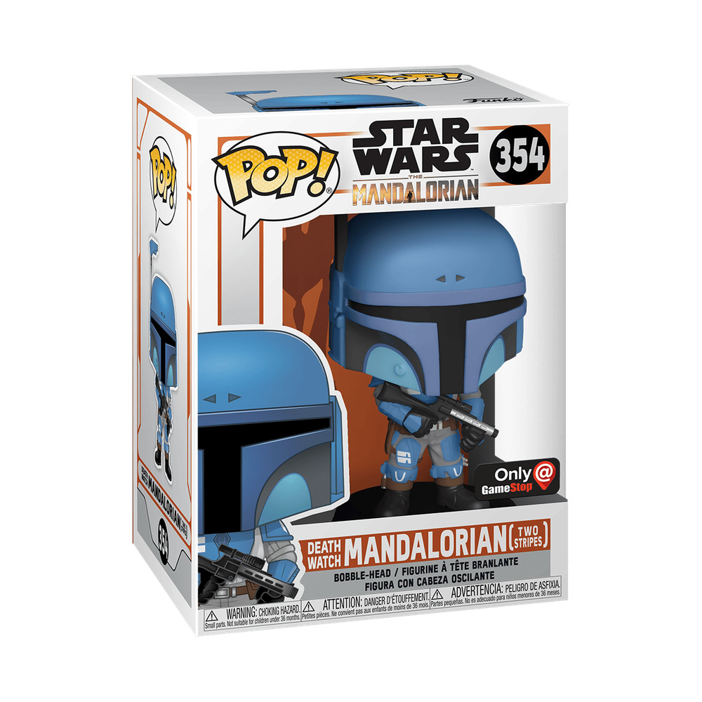 Funko Pop! Vinyl: Star Wars - Death Watch Mandalorian (Two Stripes) -...
