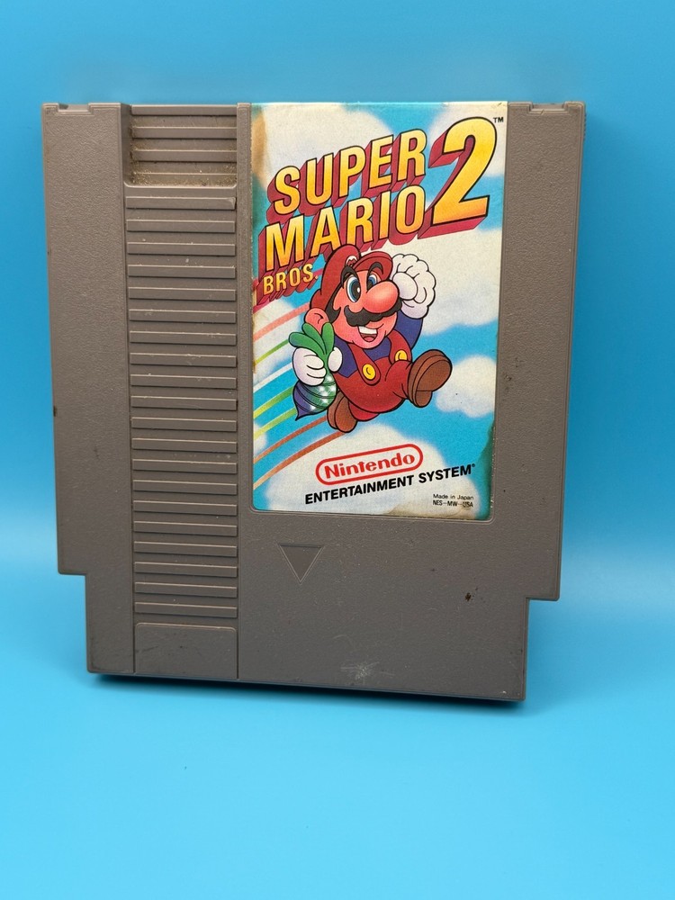 Super Mario Bros. 2 (Nintendo NES, 1988) - UNTESTED