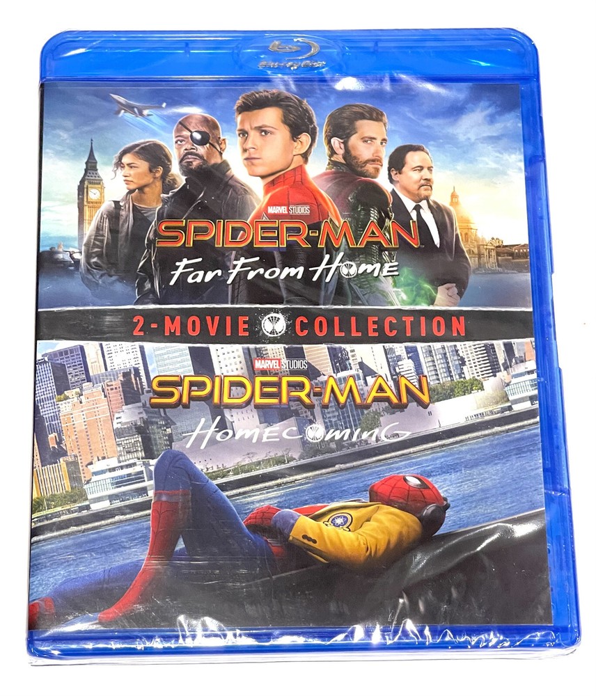 Spider-Man Far From Home and Homecoming Blu-Ray Brand New Package