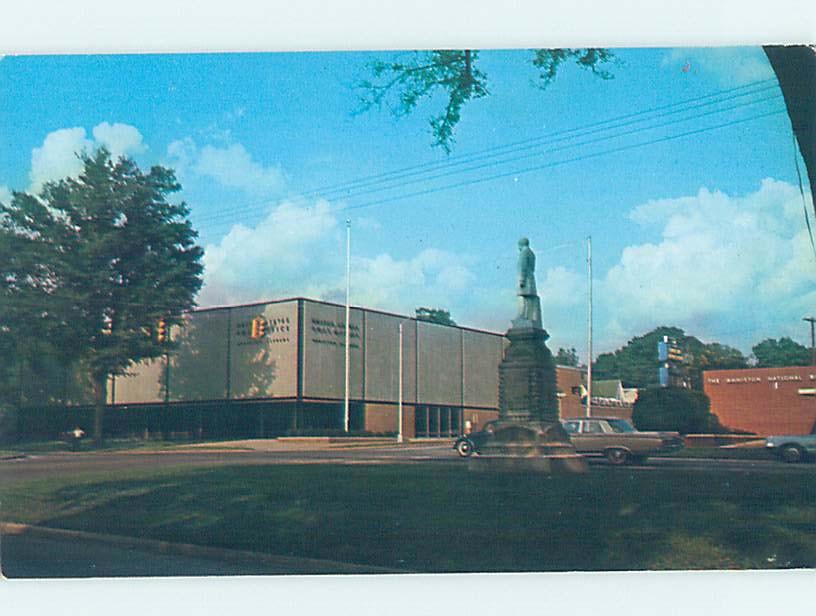 Pre-1980 POST OFFICE SCENE Anniston Alabama AL m/09 AF0878