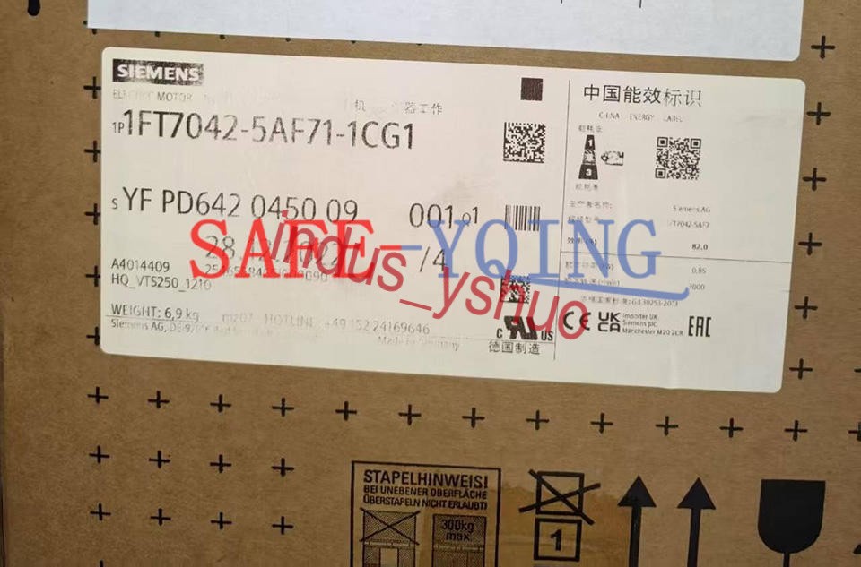 1Pcs New Siemens Servo Motor 1Ft7042-5Af71-1Cg1
