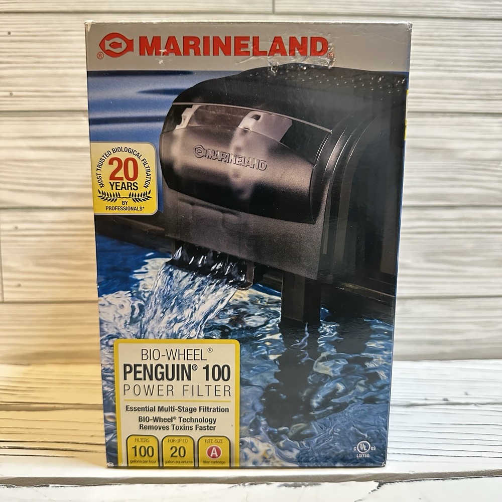 MARINELAND PENGUIN 100 BIO-WHEEL POWER FILTER  for AQUARIUMS